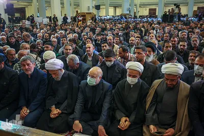 چهلمین مراسم سالگرد شهدا در شبستان امام خمینی