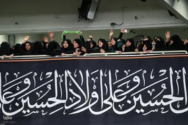 اولین شب مراسم عزاداری سید و سالار شهیدان(ع) در حسینیه امام خمینی(ره)