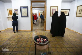 افتتاح نمایشگاه نقاشی خط ربنا