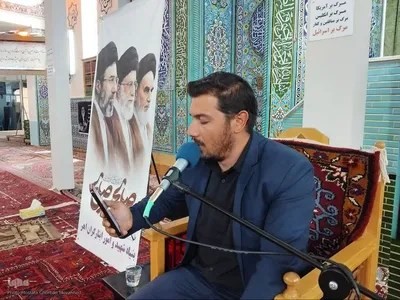 مراسم سوگواره رهبر شهید انقلاب اسلامی در اهر