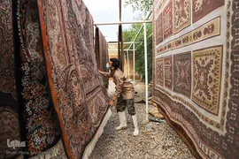 امدادرسانی گروه جهادی خدام‌الرضا(ع) و کانون خدمت آستان قدس رضوی به مردم اهواز
