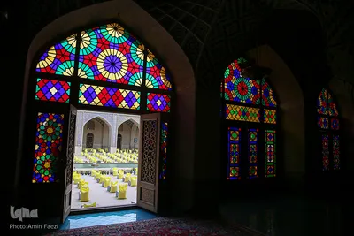 توزیع بسته معیشتی در مسجد نصیرالملک شیراز
