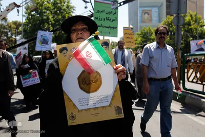 راهپیمایی روز قدس در تهران