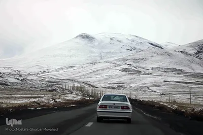 بارش برف پاییزی در ارتفاعات و مناطق روستایی اهر