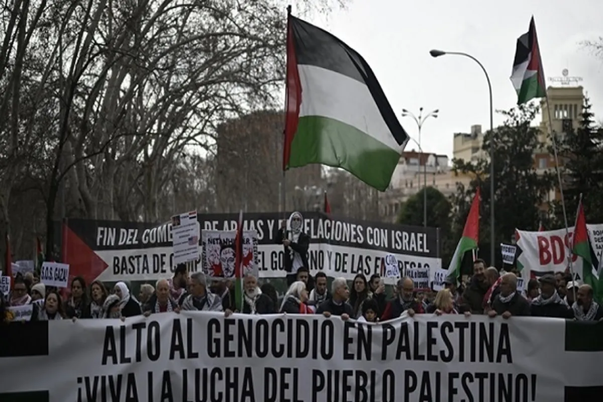 Suporter Palestina Menyambut Baik Juara Timnas Spanyol di Euro 2024
