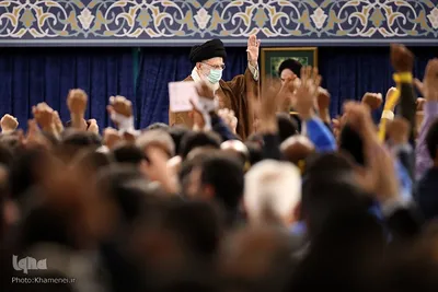 دیدار جمعی از کارگران با رهبر انقلاب