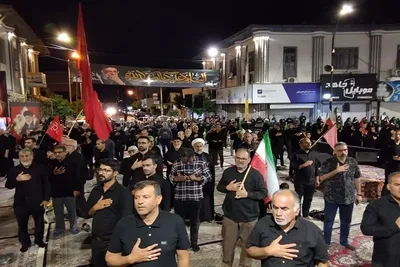 صد و دوازدهمین اجتماع «حماسه خیابان» در ششمین شب محرم در بابلسر برگزار شد