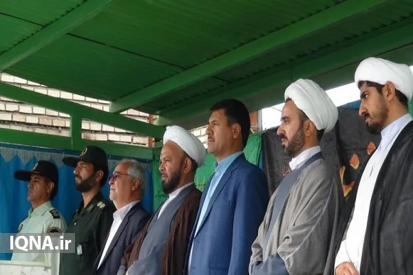 صبحگاه مشترک به مناسبت هفته ناجا در کوهبنان