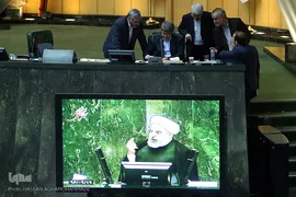 تقدیم لایحه بودجه سال ۹۶ توسط رییس جمهوری به مجلس