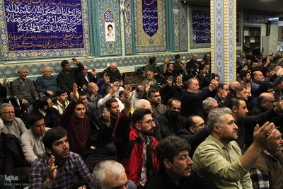 مراسم استقبال از ماه رمضان در اهر