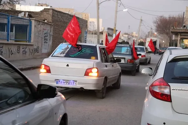 کاروان‌های خودرویی با یاد حاج قاسم در شهرستان‌های تهران راه‌اندازی شد