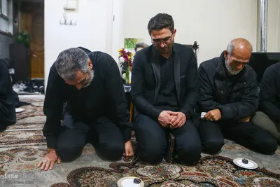 دیدار با خانواده شهدای جنگ رمضان