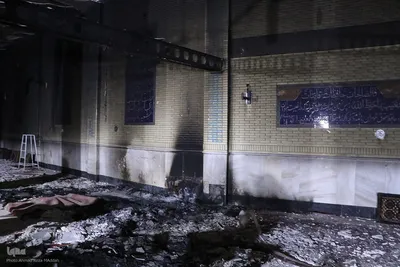 مسجدی که سوخت و نمازی که در آن خاموش نشد