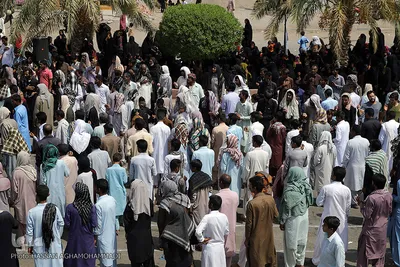 عزاداری ظهر عاشورا در منطقه محروم جازموریان
