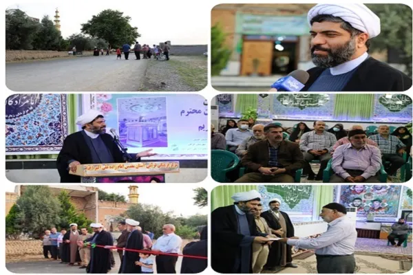 جاده دسترسی به امامزاده علی‌اکبر‌(ع) گرگان افتتاح شد
