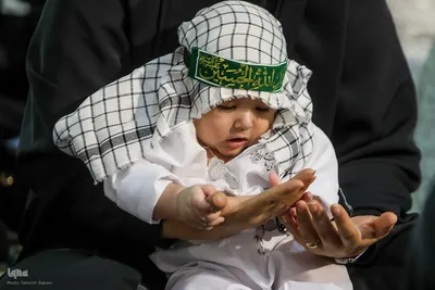مراسم شیرخوارگان حسینی در حرم عبدالعظیم حسنی