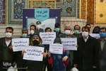 تجمع ورزشکاران مشهدی در محکومیت هتک حرمت به ائمه اطهار(ع)
