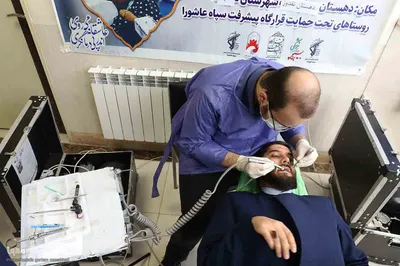 برگزاری اردوی جهادی پزشکان متخصص در روستای نقدوز اهر