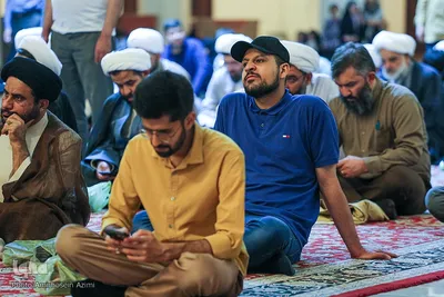 مراسم جشن ولادت امام هادی(ع) در حرم حضرت احمدبن موسی(ع)