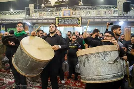 حسینیه ایران؛ آیین مشعل‌گردانی نجفی‌های مقیم مشهد