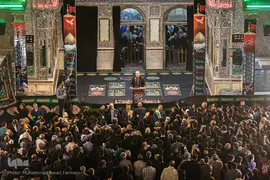مراسم شب شهادت حضرت مسلم بن عقیل در حرم سیدالکریم