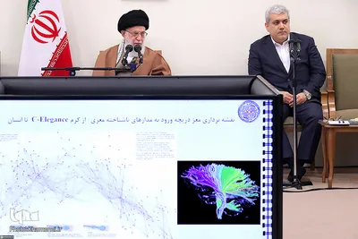 دیدار جمعی از مسئولان و محققان پژوهشکده علوم شناختی با رهبر انقلاب