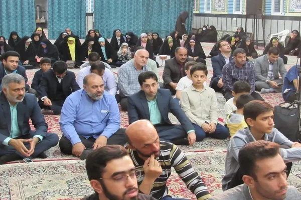 محفل انس قرآن در حسینه قتلگاه بهشهر