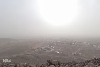 گرد و غبار در زنجان‎‎