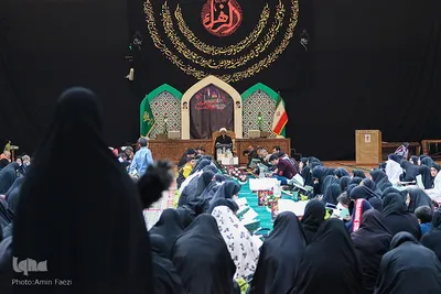 قرائت ختبه فدکیه و عزاداری در حرم شاهچراغ (ع)‎‎