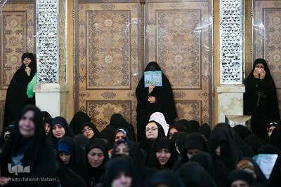 غبارروبی حرم حضرت عبدالعظیم حسنی(ع)