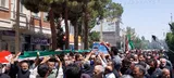 فیلم | پیکر یکی از شهدای تجاوز رژیم صهیونیستی در قاین تشییع شد