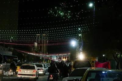 جشن شب نیمه شعبان در مشهد
