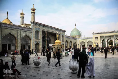 مراسم سوگواری رحلت پیامبر اعظم(ص) و شهادت امام حسن مجتبی(ع) در حرم عبدالعظیم حسنی(ع)