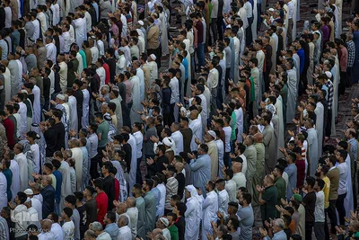نماز عید سعید قربان در حرم اباالفضل العباس (ع)