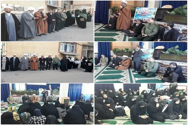 اعزام بیش از ۱۰۰ دانش‌آموز مینودشت به مناطق عملیاتی جنوب کشور