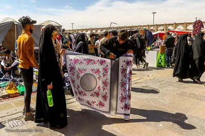 بازار اصفهان در آستانه عید نوروز