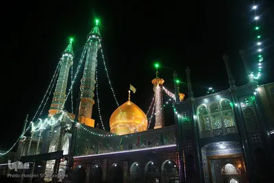 شب میلاد امام هادی(ع) در حرم بانوی کرامت