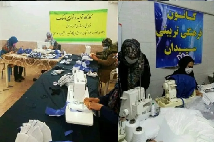 تهیه و توزیع اقلام بهداشتی توسط كانون‌های فرهنگی آموزش و پرورش فارس