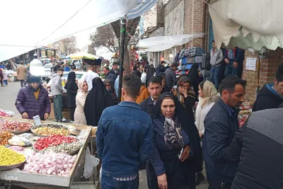 حال و هوای بازار خرید آخر سال در اهر