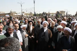 تشییع پیکر آیت‌الله غیاث‌الدین طه محمدی‎