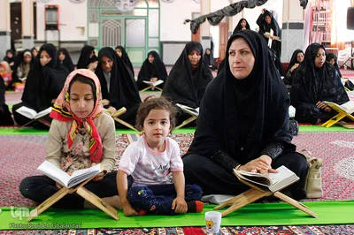 محفل جزخوانی بانوان در مسجد امام صادق (ع) بیرجند