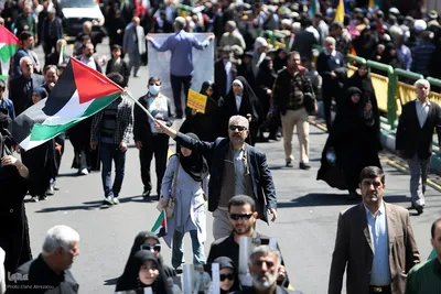 مراسم راهپیمایی روز جهانی قدس در تهران