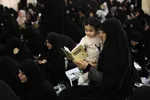 فیلم | قرائت دعای سحر ماه مبارک رمضان در حرم بانوی کرامت