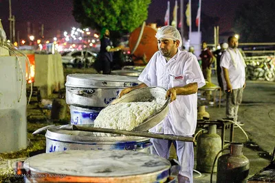 پخت اطعام ۱۲۴ هزار نفر در ضیافت علوی