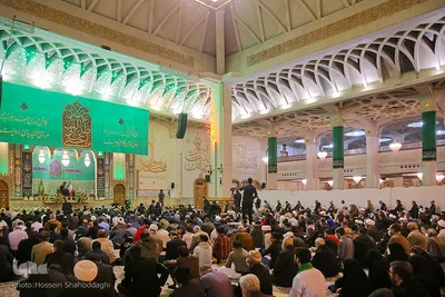 میلاد امام علی(ع) در حرم کریمه اهل‌بیت (س)