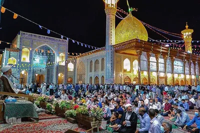 شب ولادت حضرت امام رضا(ع) در شاهچراغ(ع)