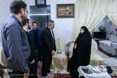 دیدار جامعه قرآنی با خانواده شهیدان عبدالهی