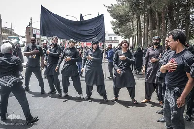 عزاداری و نماز ظهر عاشورا در بیرجند