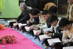 کرسی تلاوت قرآن به مناسبت دهه فجر در شهر سامن