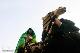 ورود نمادین کاروان امام حسین(ع) به شهر کربلا